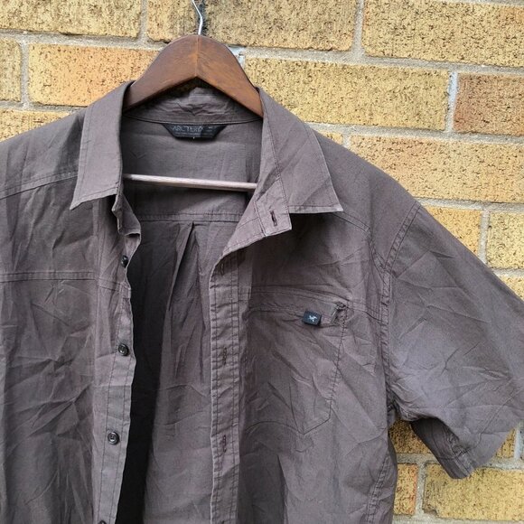 Arc'Teryx Utility Cargo Shirt Large Brown - Picture 5 of 5